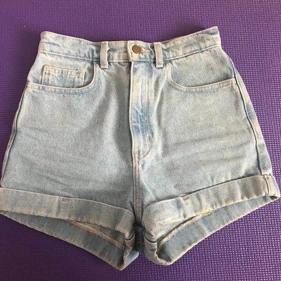 American Apparel Pants - American Apparel Jean Shorts Size 27